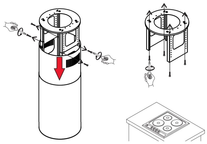 Кухонная Кухонная вытяжка MAUNFELD Lee Isla 39 бежевый