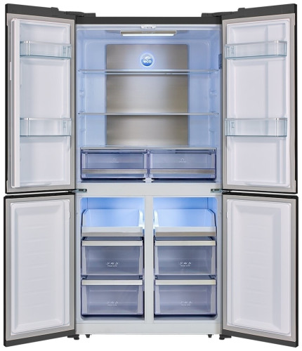 Холодильник Hiberg RFQ 500DX NFGB inverter