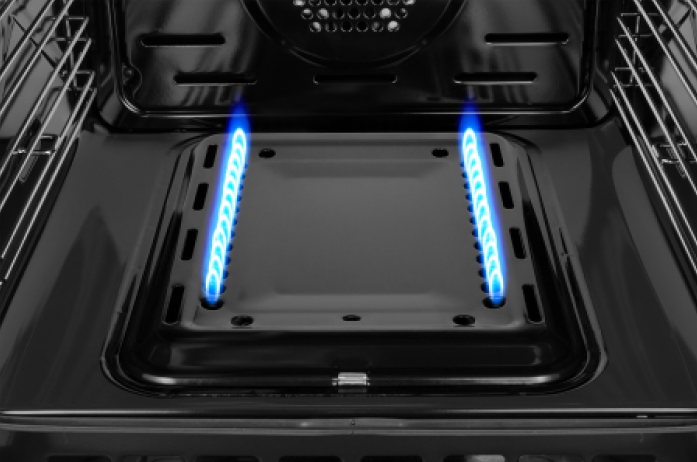 Газовый духовой шкаф Weissgauff WGO 706 Black Glass 433 188