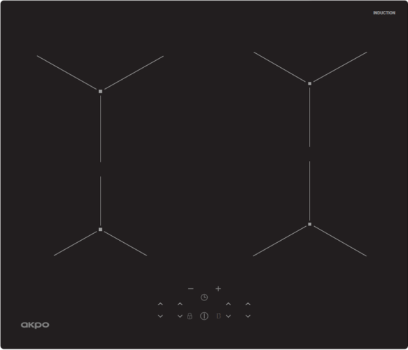 Индукционная варочная панель Akpo PIA 6094015СС BL