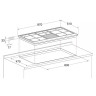 Газовая варочная панель Hotpoint-Ariston PHN 962 TS IX