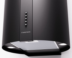 Островная вытяжка Meferi TUBE40BK Power