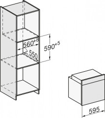 Электрический духовой шкаф Millen 7264B EDST/CLST