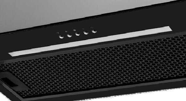 Встраиваемая вытяжка MAUNFELD TRAPEZE 603EM черный