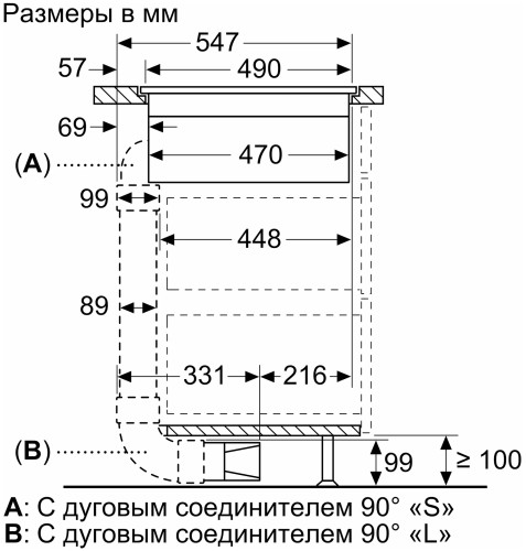Индукционная варочная панель Neff T 47PD7BX2