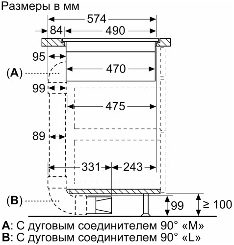 Индукционная варочная панель Neff T 47PD7BX2