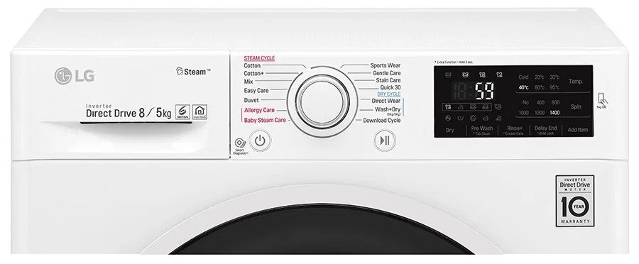 Стиральная машина LG F4J6TG0W