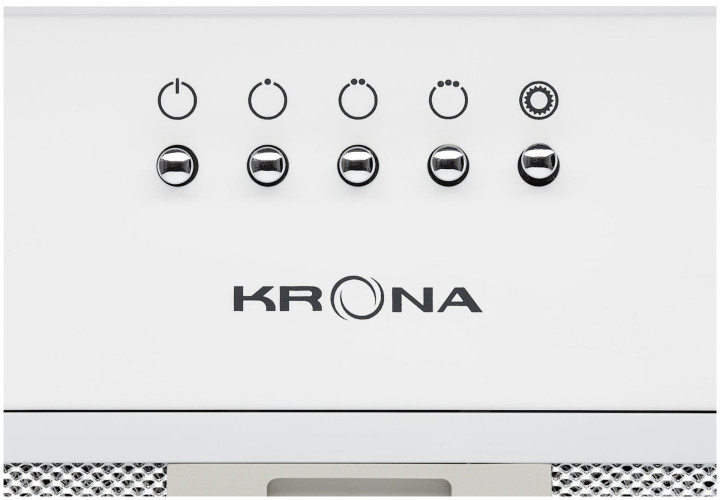 Встраиваемая вытяжка KRONA RUNA 600 white PB