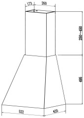 Кухонная вытяжка Lex Verona Body 600 White