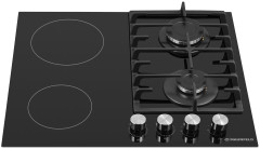 Комбинированная варочная панель MAUNFELD EEHG.642VC.3CB/KG