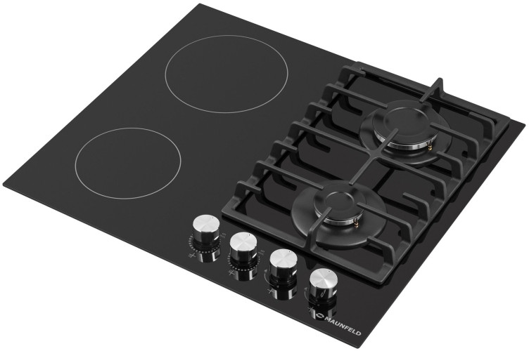 Комбинированная варочная панель MAUNFELD EEHG.642VC.3CB/KG