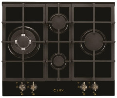 Газовая варочная панель Lex GVG 643C BL