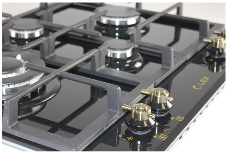 Газовая варочная панель Lex GVG 643C BL