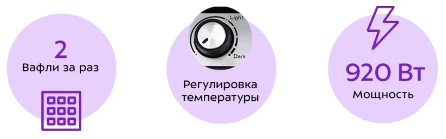 Вафельница Kitfort КТ-1620