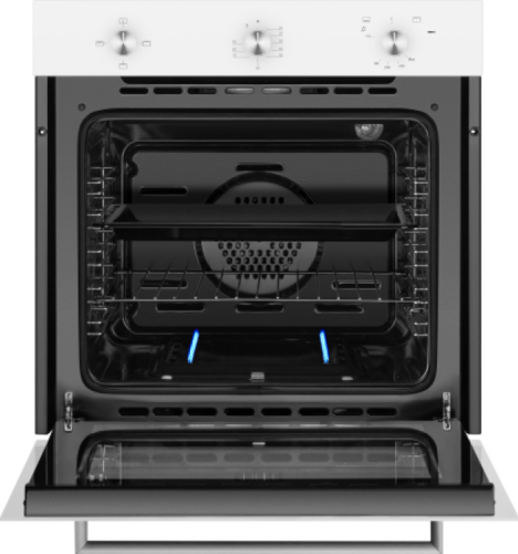 Газовый духовой шкаф Weissgauff WGO 702 White Glass 433 187