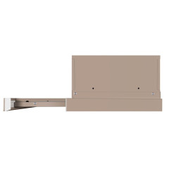 Встраиваемая вытяжка Maunfeld VS Light Glass C 60 тёмно бежевый