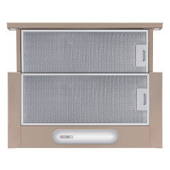 Встраиваемая вытяжка Maunfeld VS Light Glass C 60 тёмно бежевый