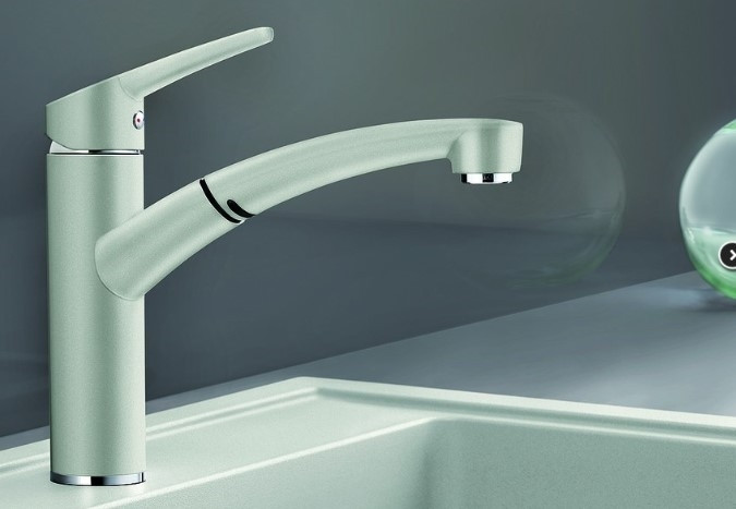 Смеситель для мойки Blanco Nea Silgranit мускат