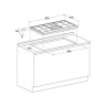 Газовая варочная панель Hotpoint-Ariston PHN 961 TS IX