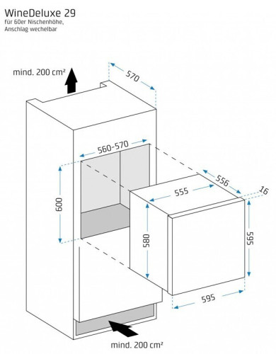 Винный шкаф Libhof SMD-110