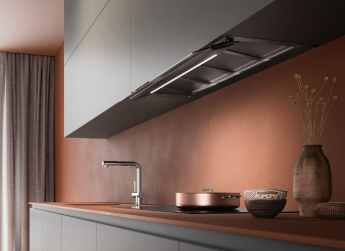 Встраиваемая вытяжка Falmec VIRGOLA TOUCH BLACK 60 CVJN60.E25P2 EUN490F