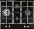 Газовая варочная панель LEX GVG 643C BLACK
