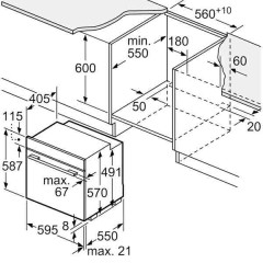 Электрический духовой шкаф Neff B55CR22N0R