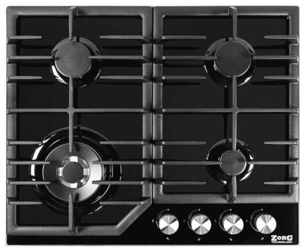 Газовая варочная панель Zorg Technology BLC FDW rustical black