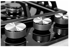 Газовая варочная панель Zorg Technology BLC FDW rustical black