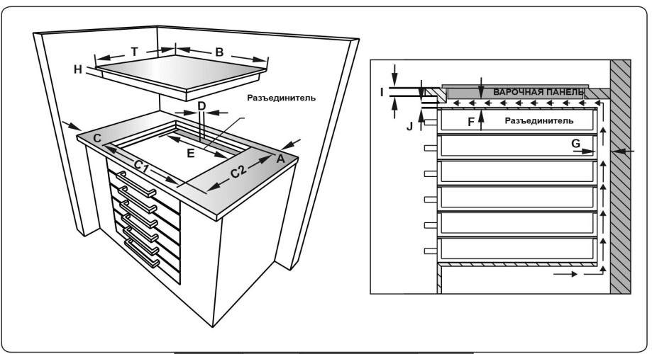 Электрическая варочная панель Vestel VH64E100B