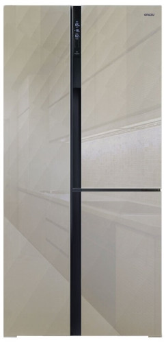 Холодильник Ginzzu NFK-610 шампань