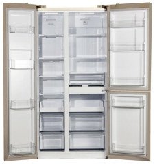 Холодильник Ginzzu NFK-610 шампань