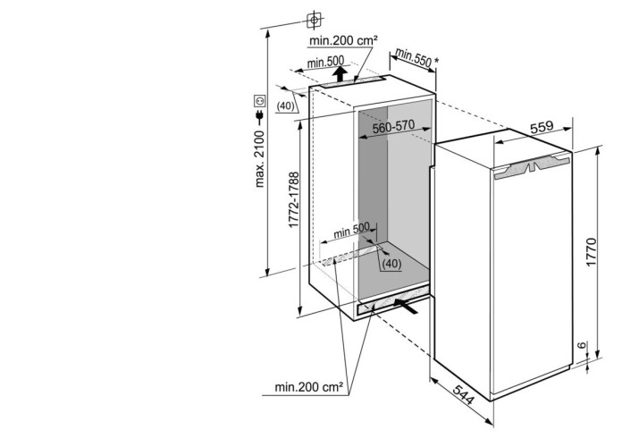 Встраиваемая морозильная камера Liebherr SIGN 3524