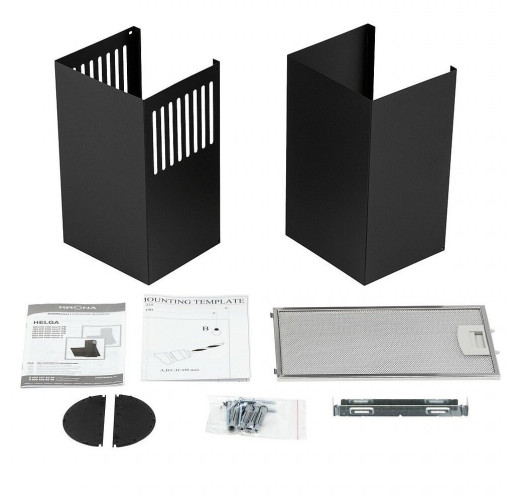 Кухонная вытяжка Krona Helga 600 black S