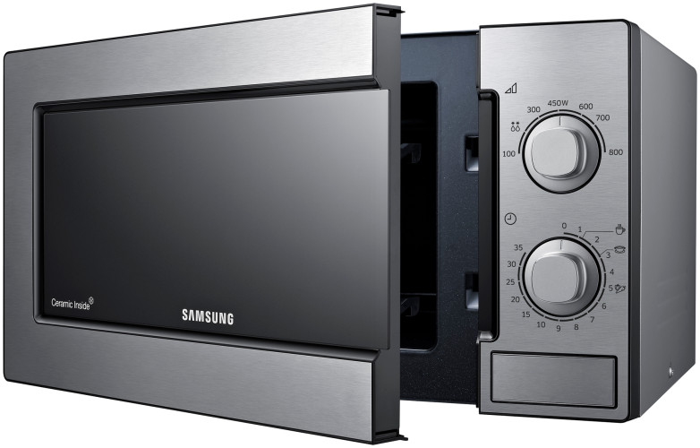 Микроволновая печь Samsung ME81MRTB BW серебристый