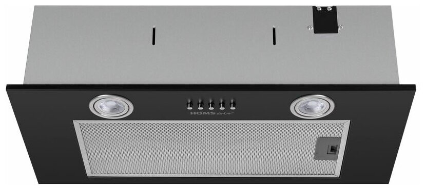 Встраиваемая вытяжка HOMSair CAMELIA POWER 60 черный