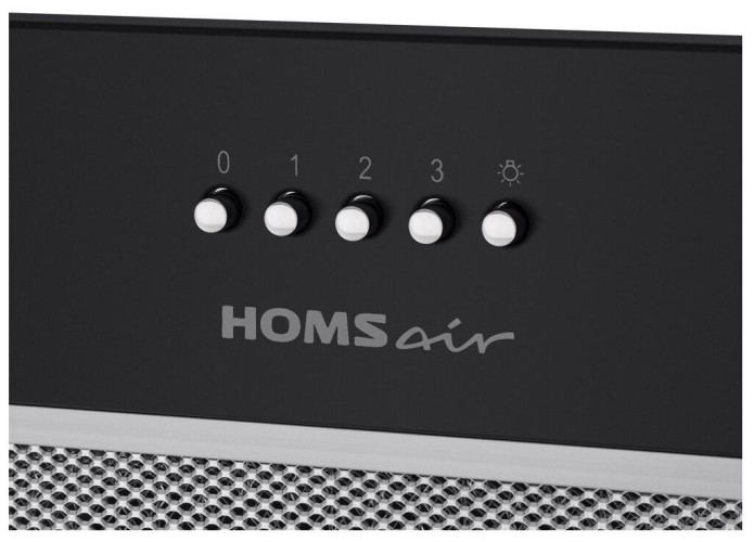 Встраиваемая вытяжка HOMSair CAMELIA POWER 60 черный