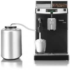 Кофемашина Saeco Lirika BLK RI9840/01 1850Вт черный/серебристый