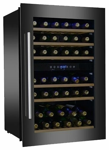 Встраиваемый винный шкаф Dunavox DX-41.130BBK