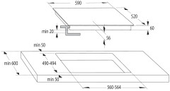 Электрическая варочная панель Gorenje ECT63ASC