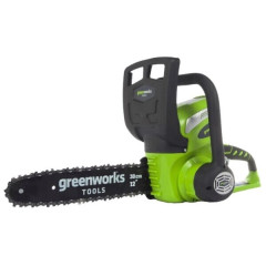 Аккумуляторная цепная пила GreenWorks G40CS30K2 20117UA
