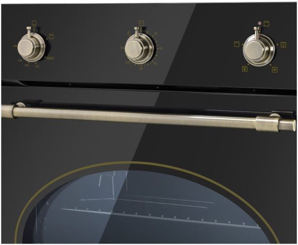 Газовый духовой шкаф MAUNFELD EOGC604RBG.MT