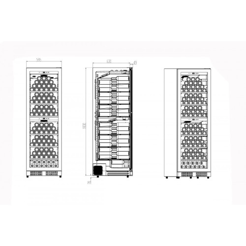 Винный шкаф Caso WineExclusive 38