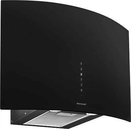 Подвесная вытяжка Rainford RCH 3636 Black glass