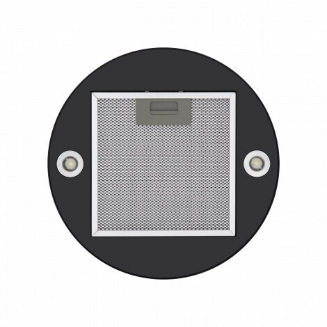 Островная вытяжка Maunfeld Lee Light Isla 35 черный в 2-х коробках