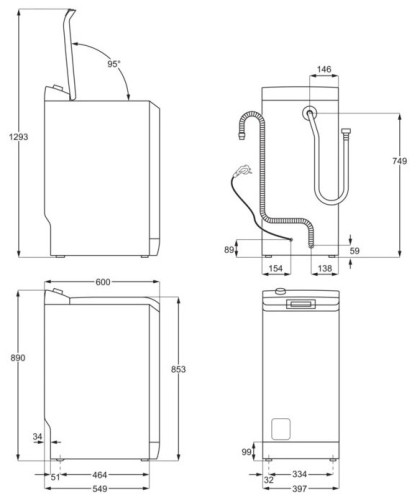 Стиральная машина Electrolux EW7T3R262
