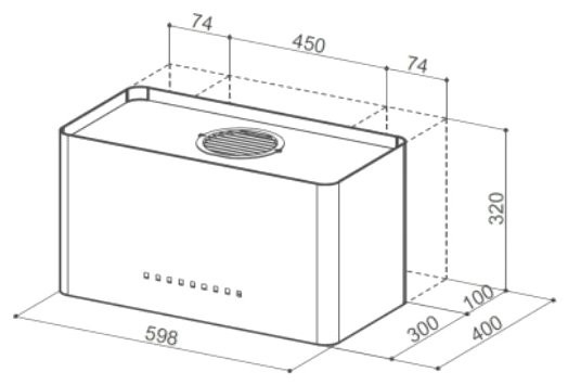 Кухонная вытяжка Faber Thalia Green F60