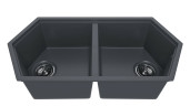 Кухонная мойка KitKraken Gulf K-850.2B.7024 Graphite