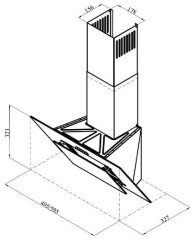Кухонная вытяжка Lex Mira 600 white