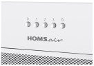Встраиваемая вытяжка HOMSair CAMELIA POWER 60 белый